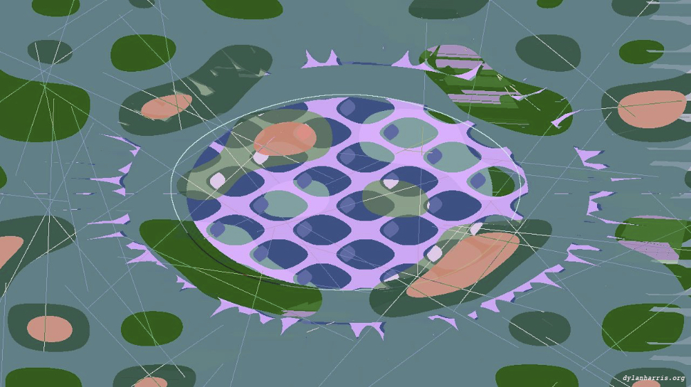 Image 'reflets &mdash; msg &mdash; variations 1 mod 3'.