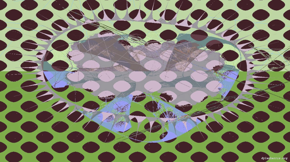 Image 'reflets &mdash; msg &mdash; variations 1 mod 5'.