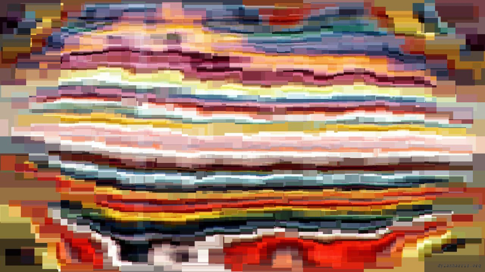 Image 'reflets &mdash; paint action sequence &mdash; more styles 1 2'.