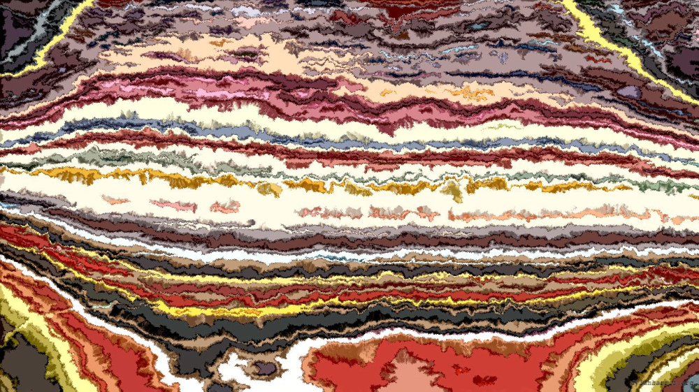 Image 'reflets &mdash; paint action sequence &mdash; more styles 2 3'.