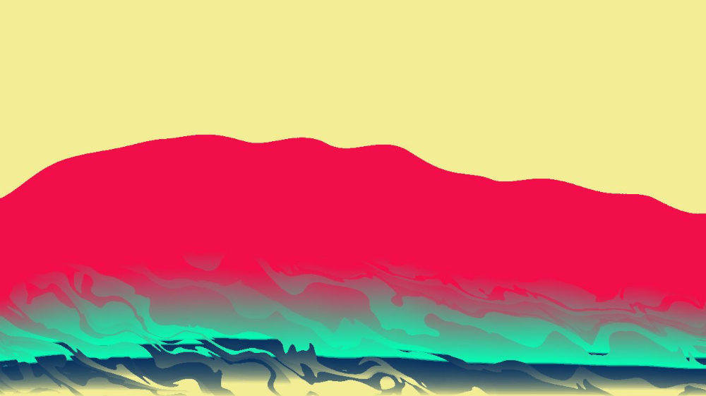 Image 'reflets &mdash; msg &mdash; abstract mountain 2 4'.