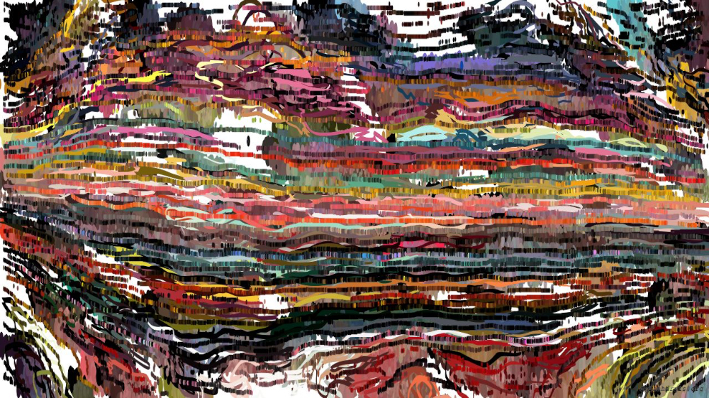 Image 'reflets &mdash; paint action sequence &mdash; movie ideas 5'.