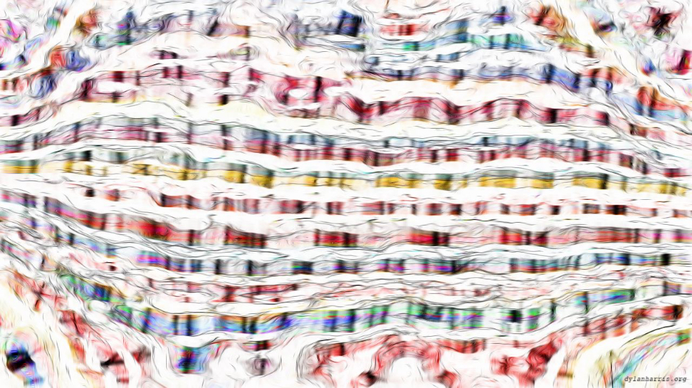 Image 'reflets &mdash; paint action sequence &mdash; movie proc 2'.