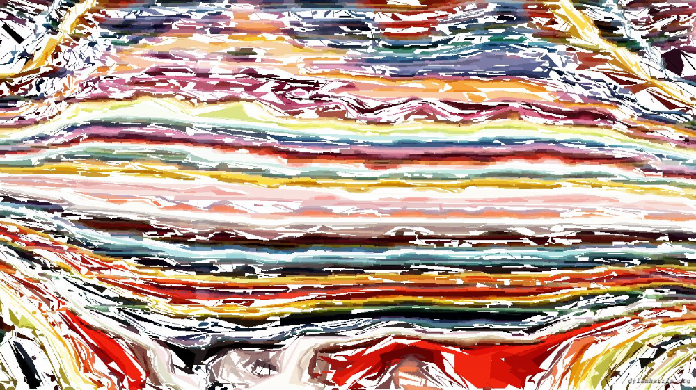 Image 'reflets &mdash; paint action sequence &mdash; movie procs 3'.