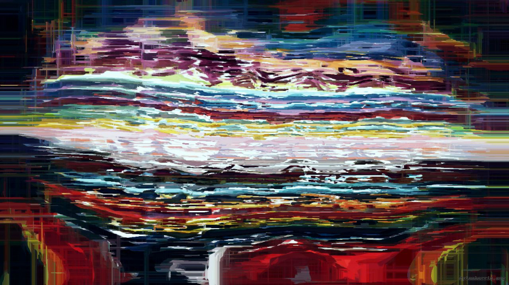 Image 'reflets &mdash; paint action sequence &mdash; movie procs 4'.