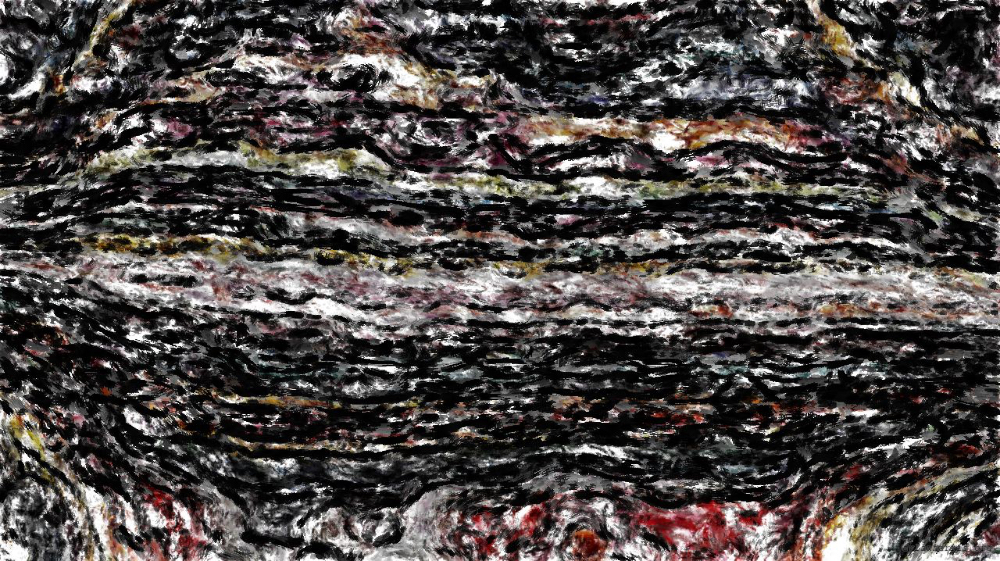 Image 'reflets &mdash; paint action sequence &mdash; movie process examples 1 3'.