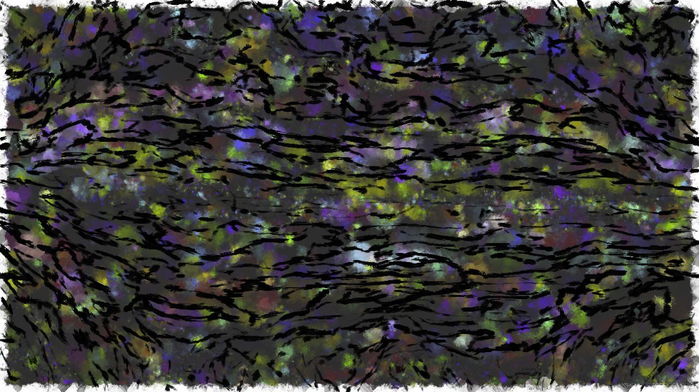 Image 'reflets &mdash; paint action sequence &mdash; movie process examples 1 5'.