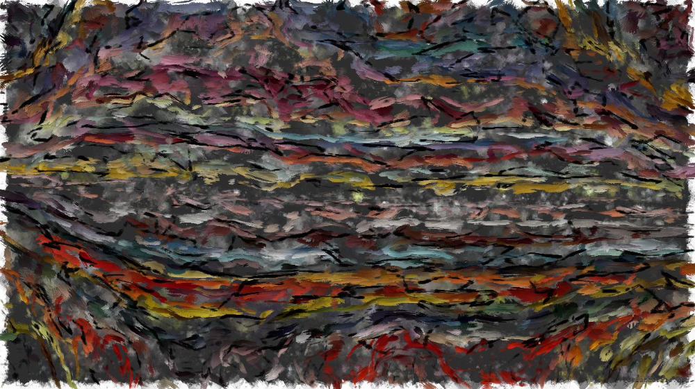 Image 'reflets &mdash; paint action sequence &mdash; movie process examples 1 6'.