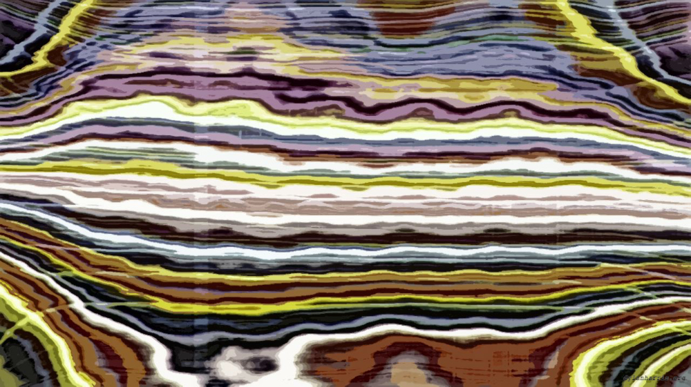 Image 'reflets &mdash; paint action sequence &mdash; movie processing ideas 2 2'.