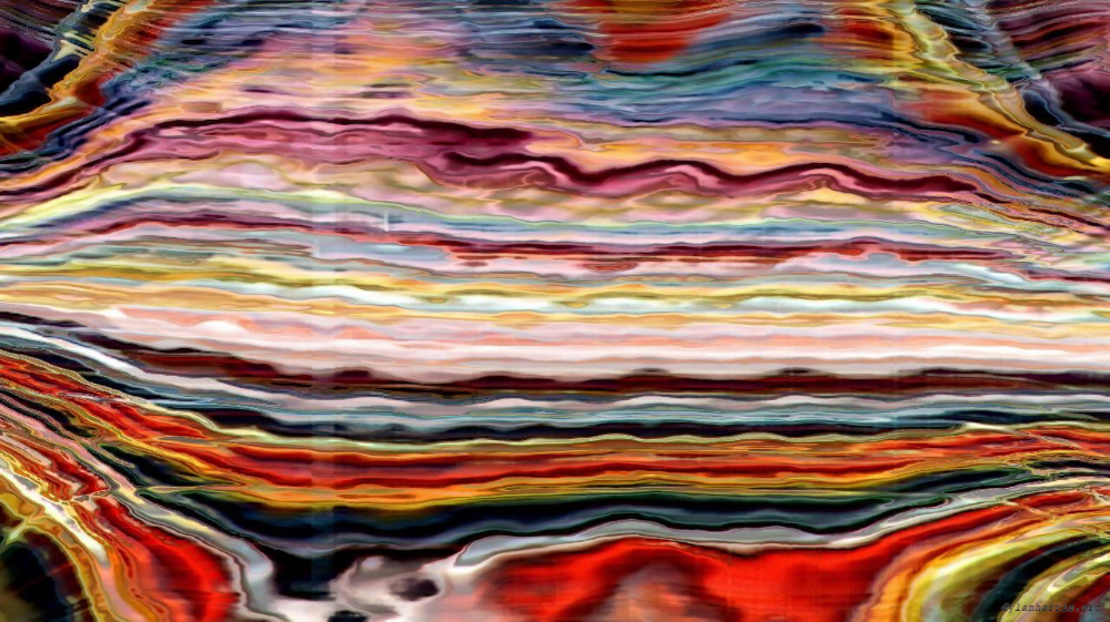 Image 'reflets &mdash; paint action sequence &mdash; movie processing ideas 2 2'.