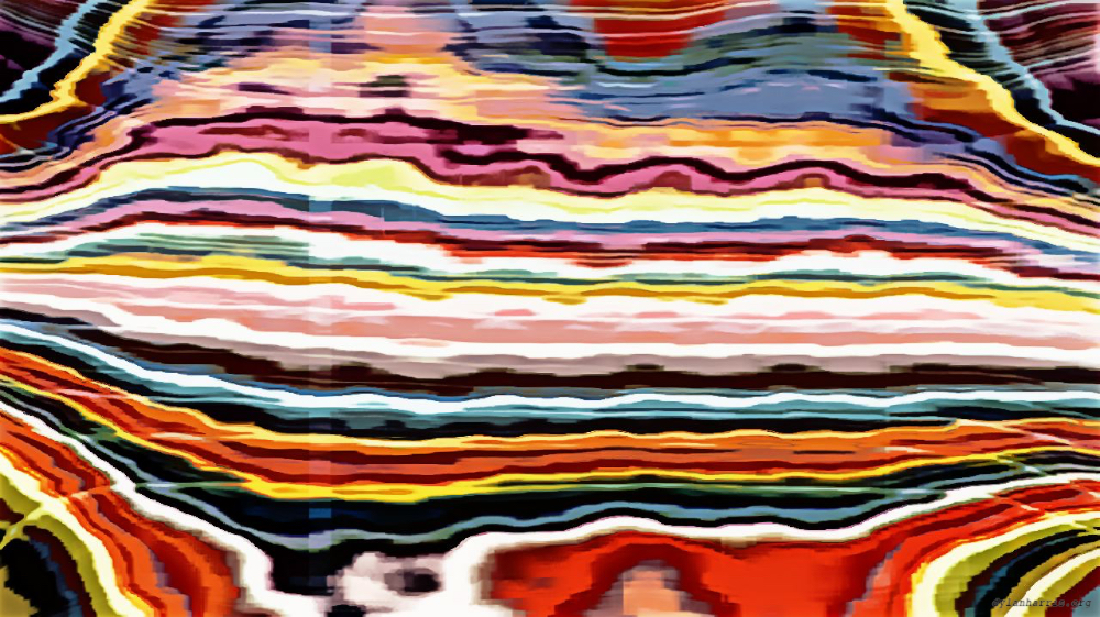 Image 'reflets &mdash; paint action sequence &mdash; movie processing ideas 2 2'.