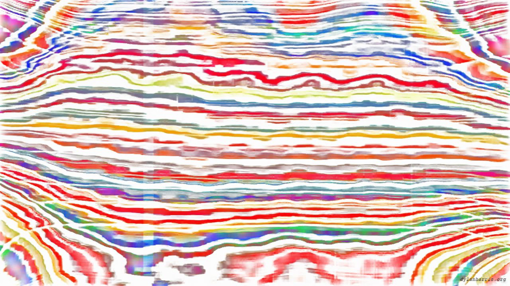Image 'reflets &mdash; paint action sequence &mdash; movie processing ideas 2 2'.