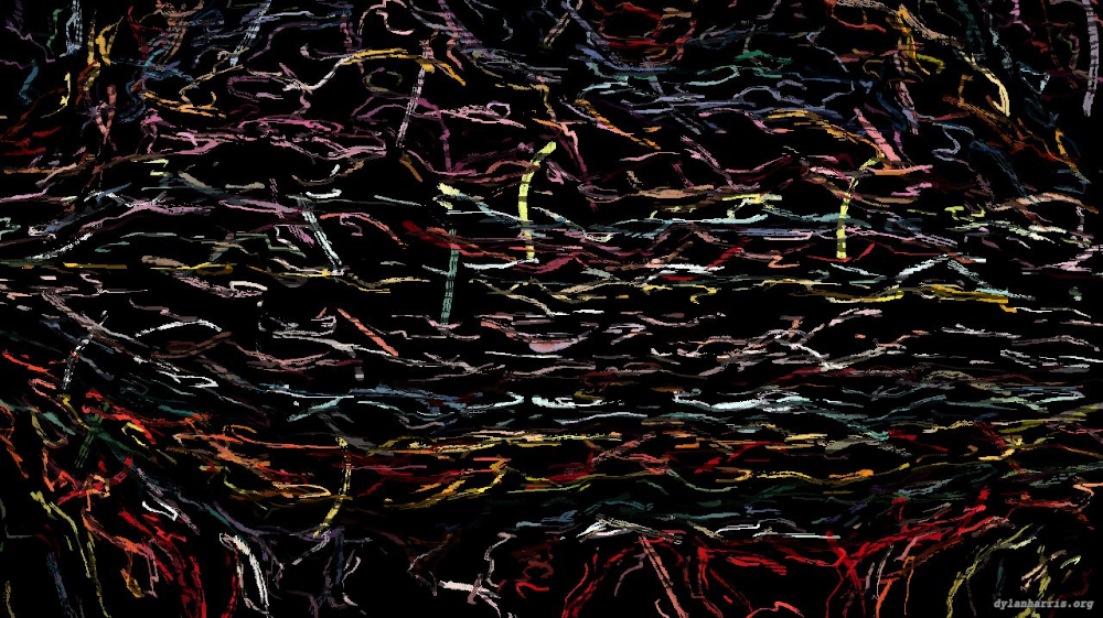 Image 'reflets &mdash; paint action sequence &mdash; movie process tutorial 1 5'.