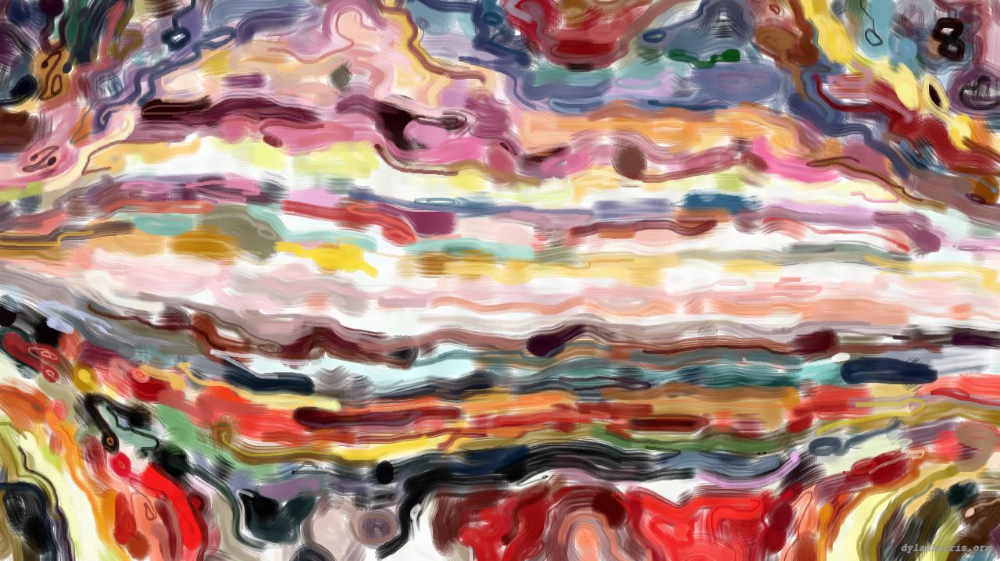 Image 'reflets &mdash; paint action sequence &mdash; movie process tutorial 3 6'.