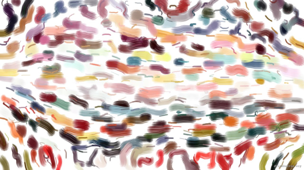 Image 'reflets &mdash; paint action sequence &mdash; movie process tutorial 3 8'.