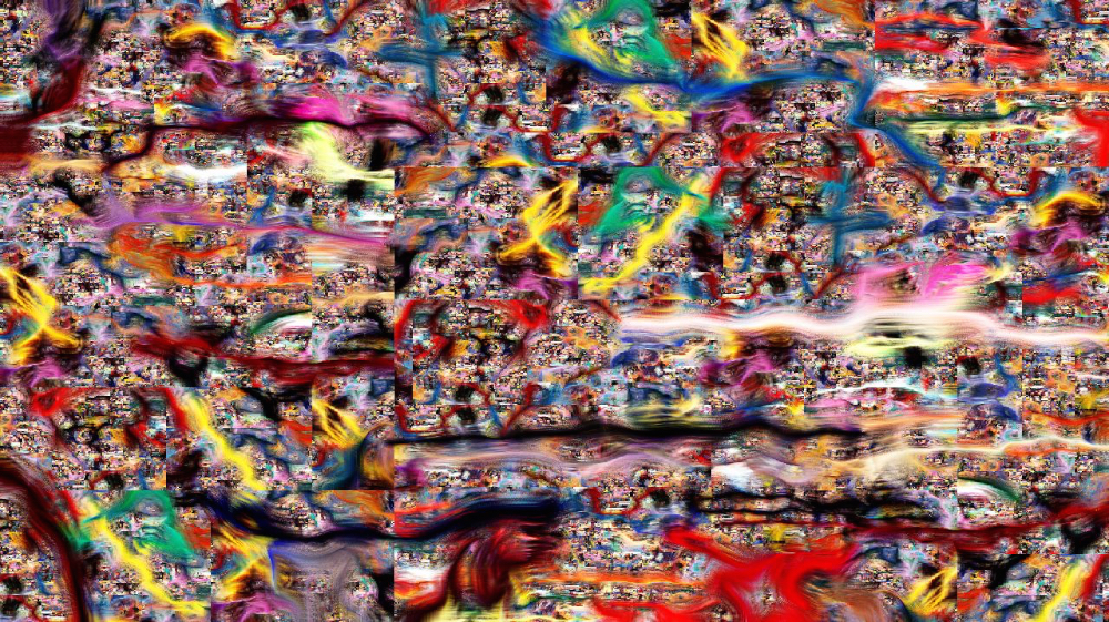 Image 'reflets &mdash; dualmode paint &mdash; default msg test 1 1 8'.