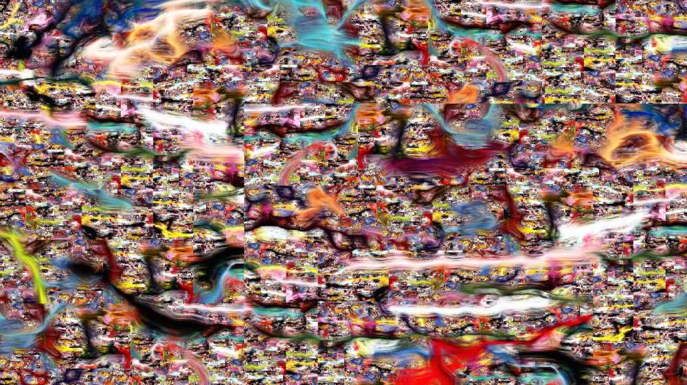 Image 'reflets &mdash; dualmode paint &mdash; default msg test 1 2 2'.