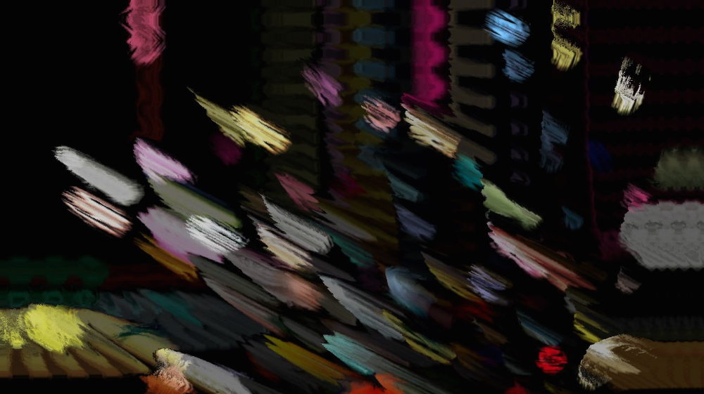 Image 'reflets &mdash; dualmode paint &mdash; default msg test 2 3 5'.