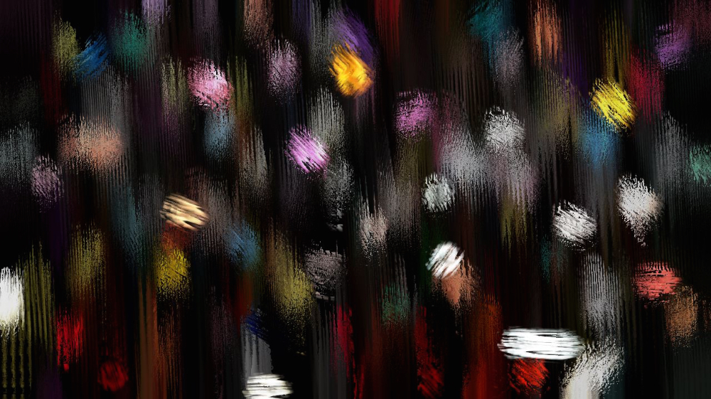 Image 'reflets &mdash; dualmode paint &mdash; default msg test 2 4 6'.