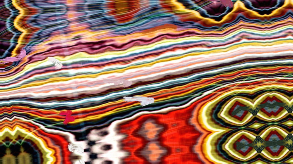 Image 'reflets &mdash; dualmode paint &mdash; default msg test 2 5 8'.