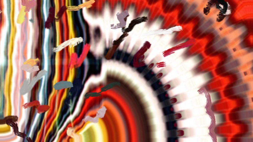 Image 'reflets &mdash; dualmode paint &mdash; default msg test 2 6 7'.