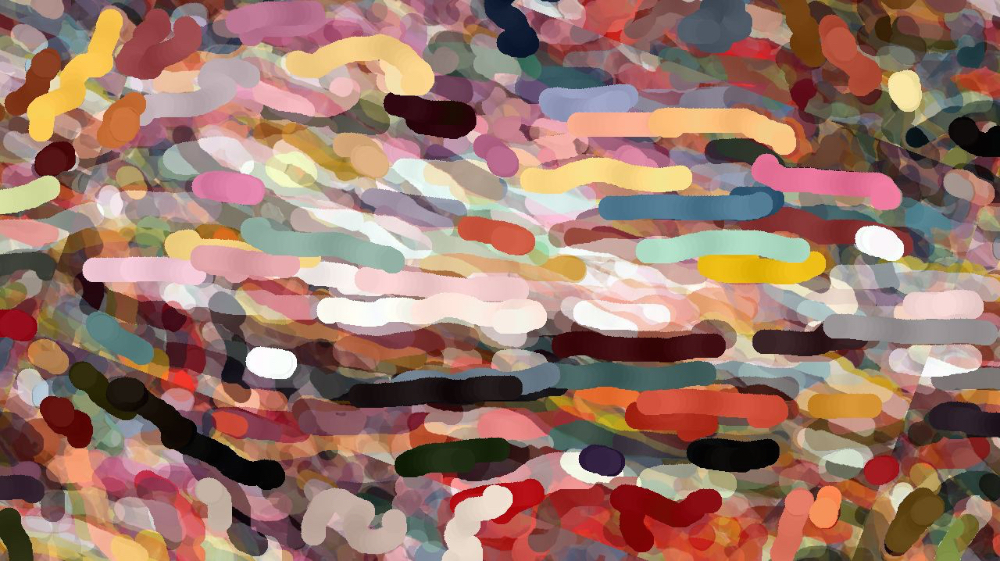 Image 'reflets &mdash; dualmode paint &mdash; default msg test 2 7 2'.