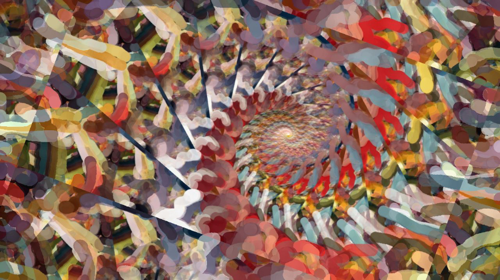 Image 'reflets &mdash; dualmode paint &mdash; default msg test 2 7 4'.