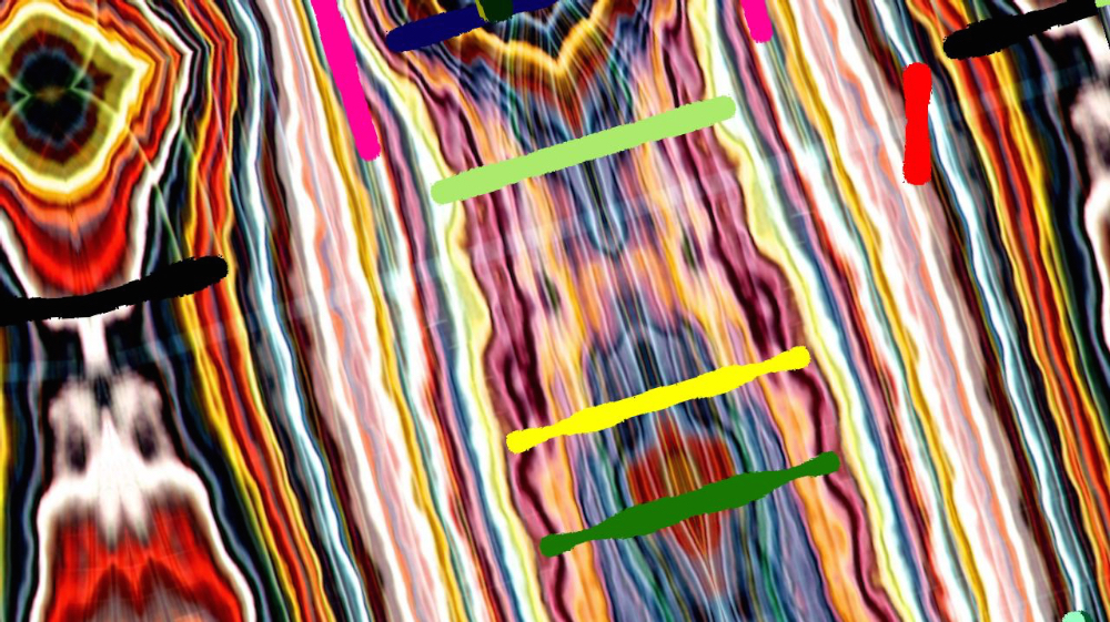 Image 'reflets &mdash; dualmode paint &mdash; default msg test 2 7 5'.