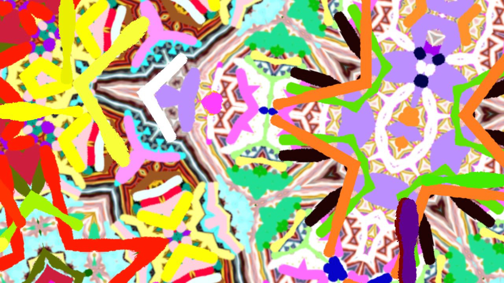 Image 'reflets &mdash; dualmode paint &mdash; default msg test 2 8 2'.