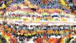 Seventh of 'reflets &mdash; paint synthesiser classic &mdash; 3.0 collection multipens 2'.