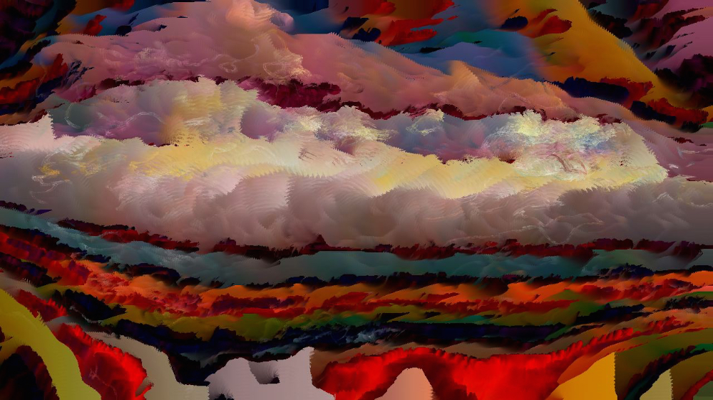 Image 'reflets &mdash; dualmode paint &mdash; new new 1 1 4'.