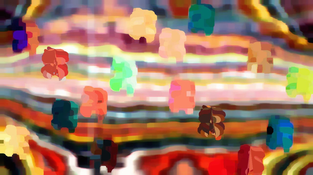 Image 'reflets &mdash; dualmode paint &mdash; new new 1 3 8'.