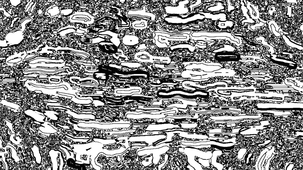 Image 'reflets &mdash; dualmode paint &mdash; new new 2 1 1'.