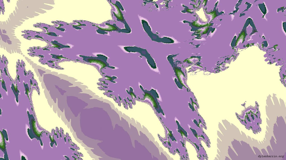 Image 'reflets &mdash; msg &mdash; variations 1 new attractor 2 3'.