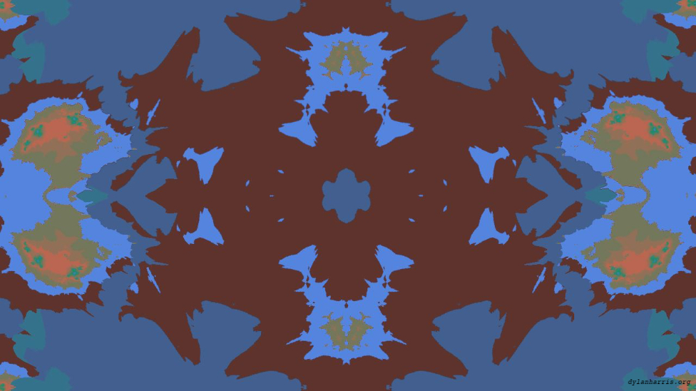 Image 'reflets &mdash; msg &mdash; variations 1 new attractor 2 5'.