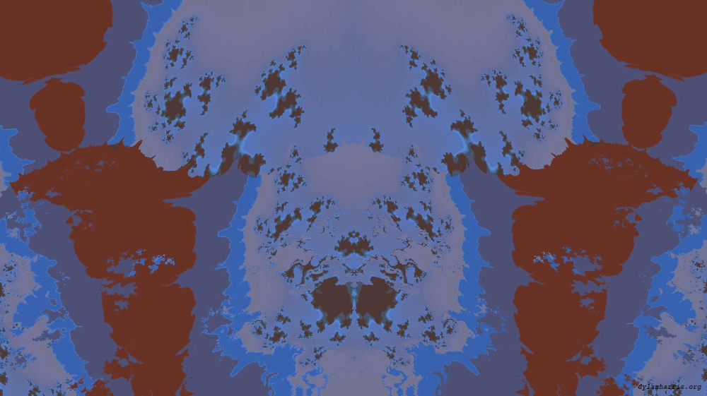 Image 'reflets &mdash; msg &mdash; variations 1 new attractor 2 8'.