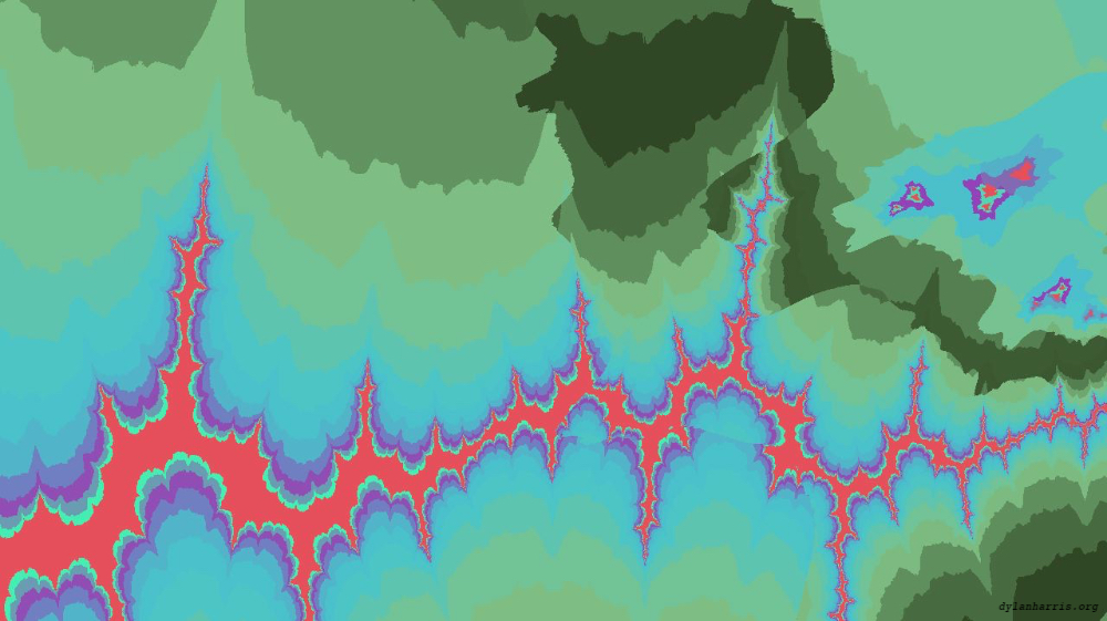 Image 'reflets &mdash; msg &mdash; variations 1 new attractor 4 3'.