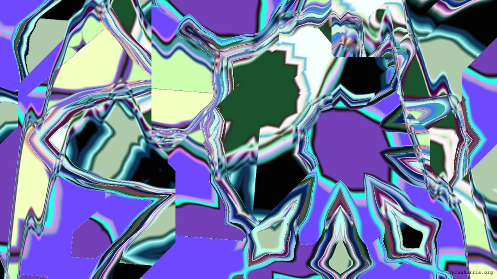 Image 'reflets &mdash; msg &mdash; variations 1 new attractor 4 8'.