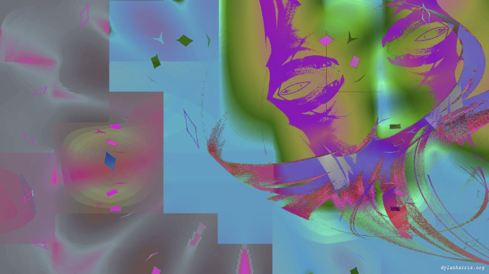 Image 'reflets &mdash; msg &mdash; variations 2 new 6 6 4'.