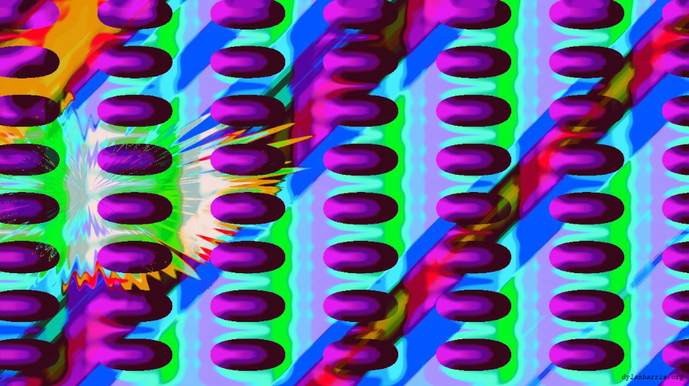 Image 'reflets &mdash; msg &mdash; variations 0 op art 4 3'.