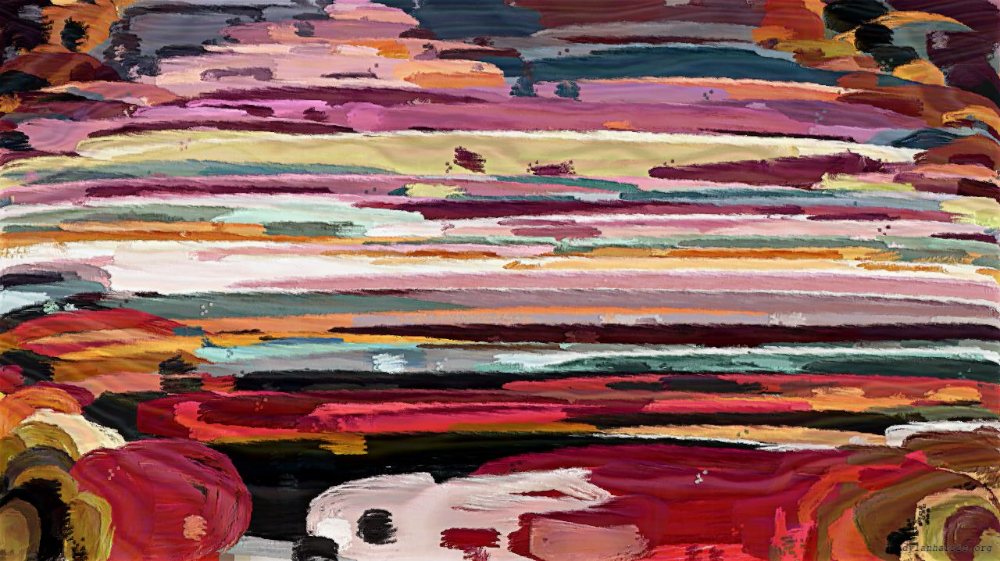 Image 'reflets &mdash; paint action sequence &mdash; paint in 1 2'.