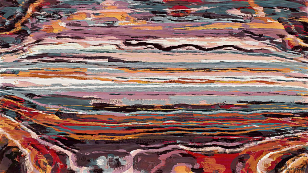 Image 'reflets &mdash; paint action sequence &mdash; paint in 1 5'.