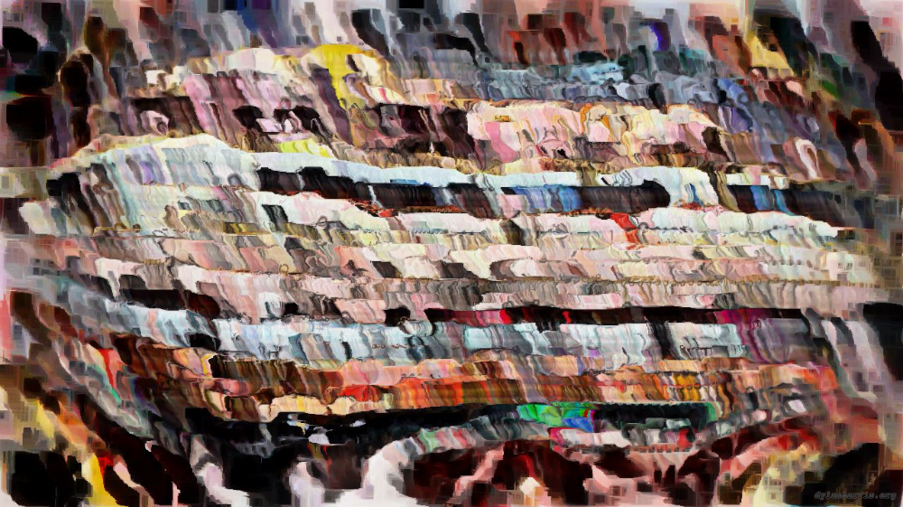 Image 'reflets &mdash; paint action sequence &mdash; paint in 2 6'.