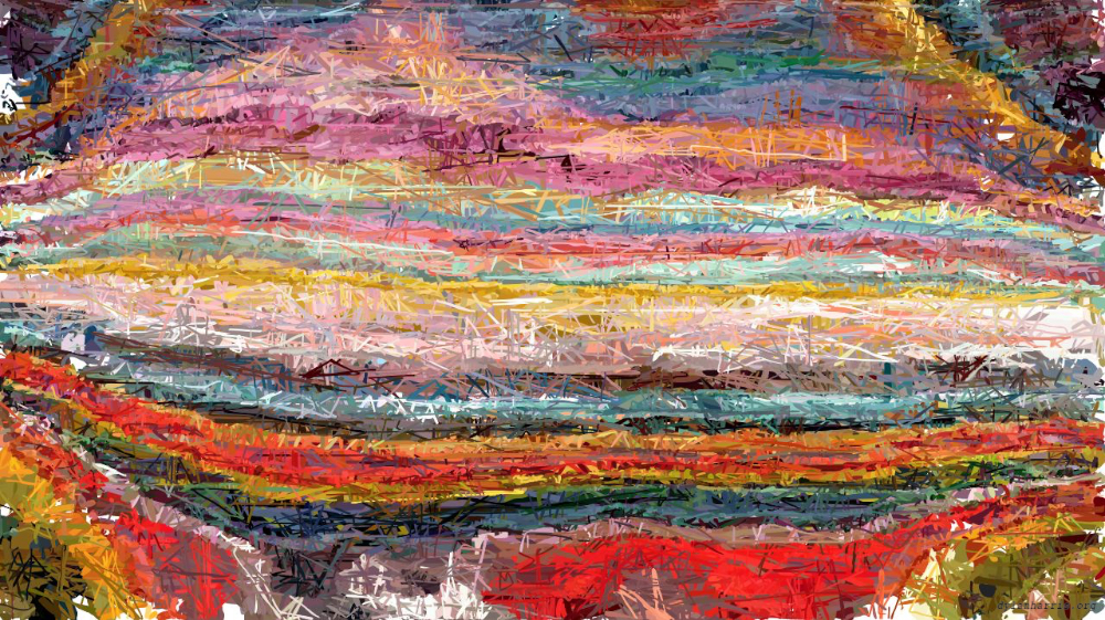 Image 'reflets &mdash; paint action sequence &mdash; paint in 3 3'.