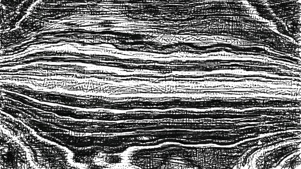 Image 'reflets &mdash; paint action sequence &mdash; paint in 3 7'.