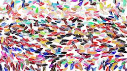 Sixth of 'reflets &mdash; paint synthesiser classic &mdash; 2.0 collection particle pen 1'.