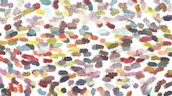 Fourth of 'reflets &mdash; paint synthesiser classic &mdash; 3.0 collection particulate 2'.