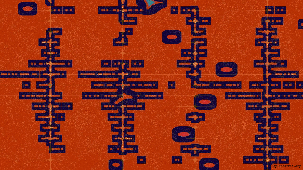 Image 'reflets &mdash; msg &mdash; variations 0 pattern 1 11 7'.