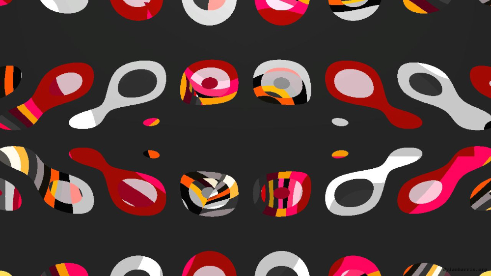 Image 'reflets &mdash; msg &mdash; variations 0 pattern 1 7 3'.