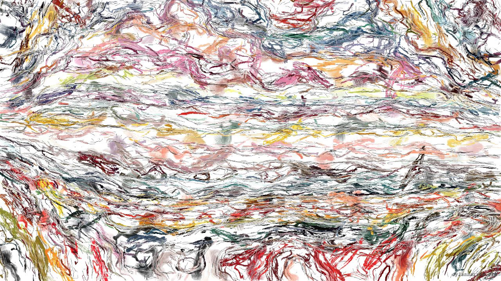 Image 'reflets &mdash; paint action sequence &mdash; paint demos from 1.5 7'.